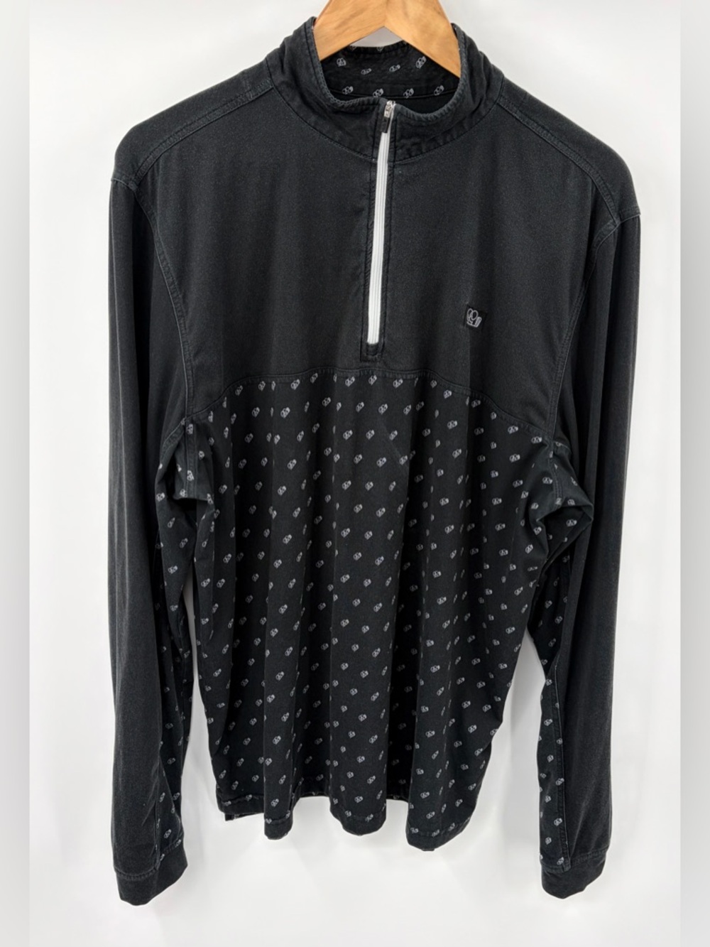 Good Good the shade Q-Zip black performance pullover men’s XL athletic golf